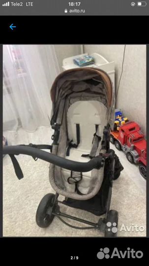 Детские коляски 2 в 1 бу