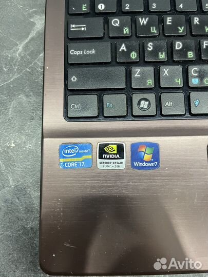 Ноутбук asus i7