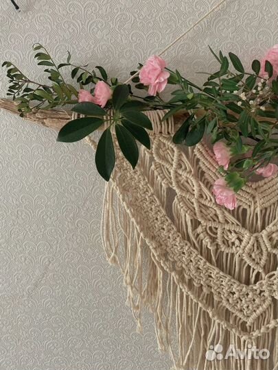 Макраме панно