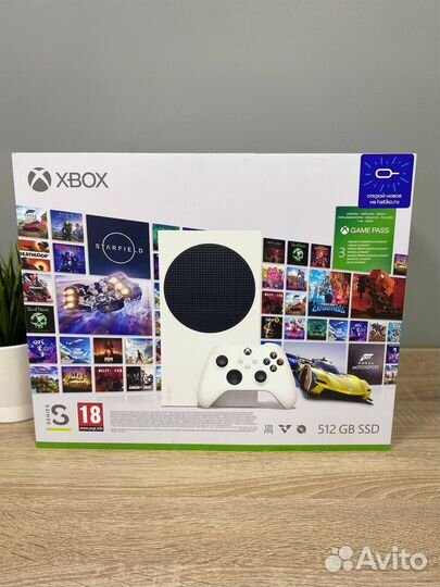 Microsoft Xbox Series S + 3 Месяца GamePass Белый