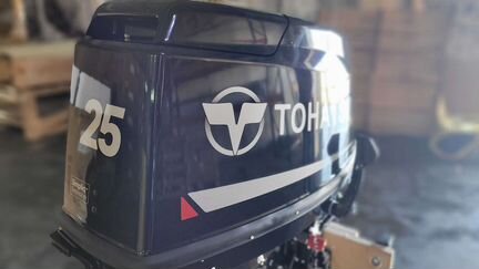 Новый лодочный мотор Tohatsu M25HS, 2T, 429 см3