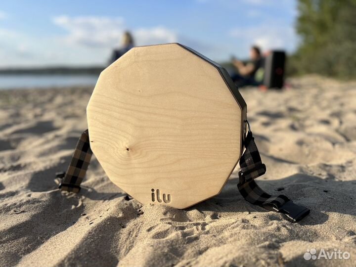 Тревел-кахон ilu Circle тёмный без ремня