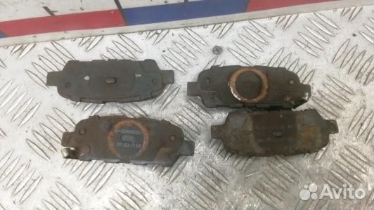 Тормозные колодки задние nissan qashqai J10 (ODN22