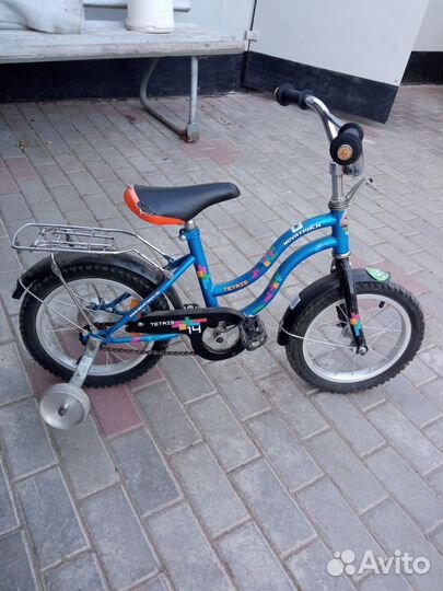 Детский трехколесный велосипед бу