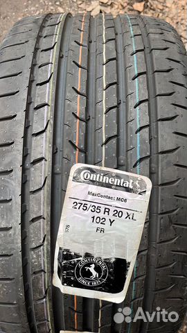 Continental MaxContact MC6 275/35 R20 102Y