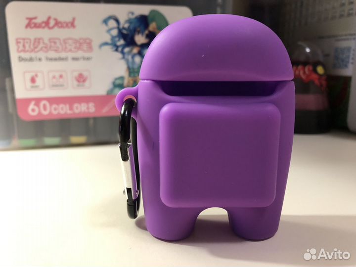 Чехол для наушников airpods 1/2