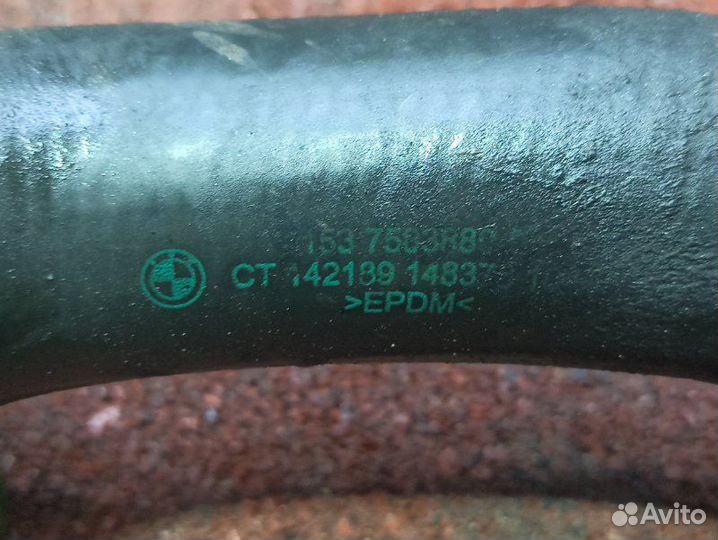 Патрубок радиатора Bmw F10 N55B30A