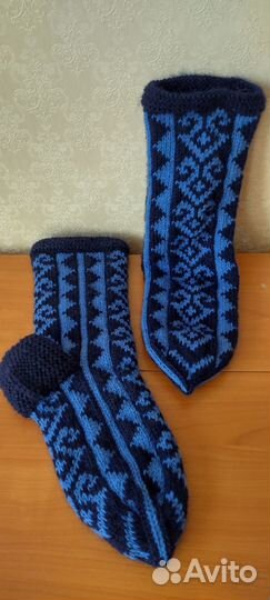 Носки вязаные ручной работы