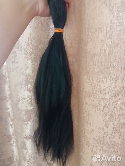 Волосы для наращивания 50 см бу