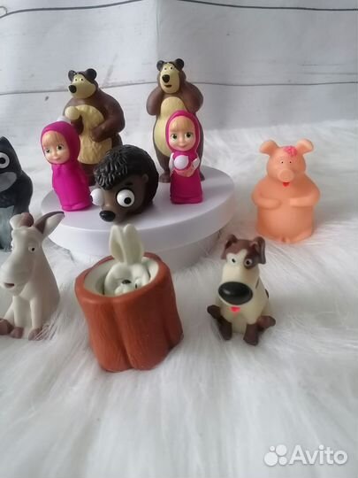 Игрушки из вкусно и точка Маша и медведь