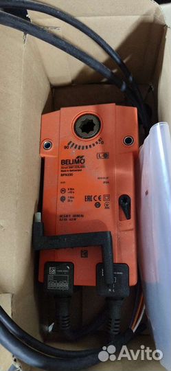 Belimo электропривод с возвратной пружиной