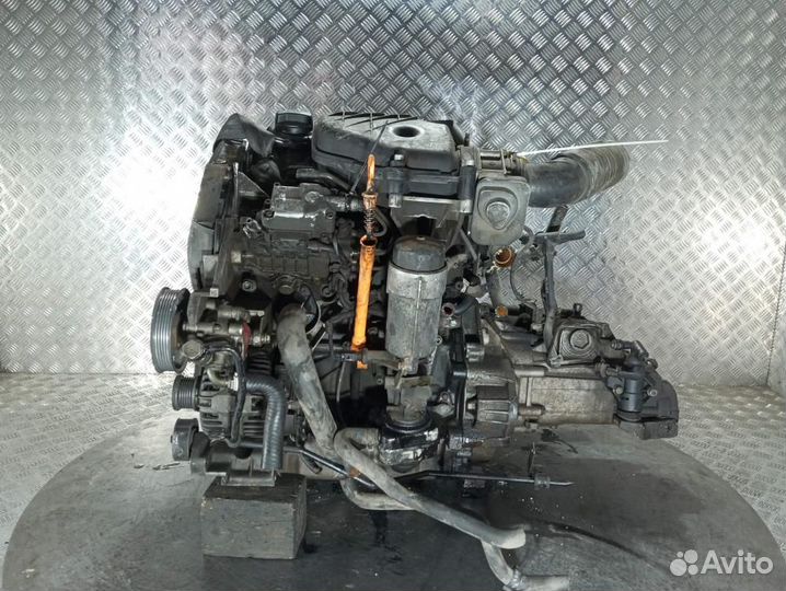 Двигатель в сборе Volkswagen Caddy 1,9D AYQ 2001 г.в
