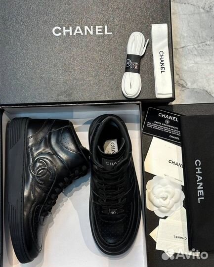 Высокие кеды chanel размеры 36 42