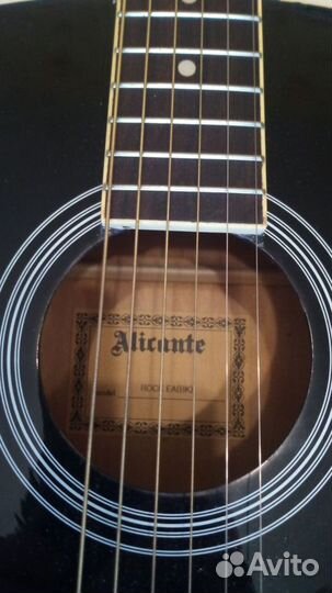 Гитара электроакустическая alicante rock EA(BK)