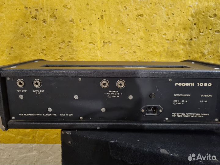 Vermona regent 1060 усилитель и пульт