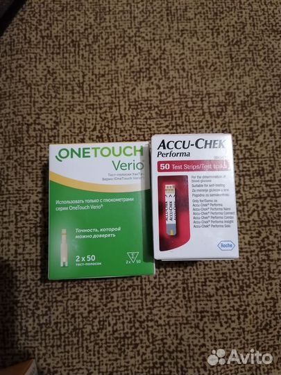 Тест полоски one touch verio