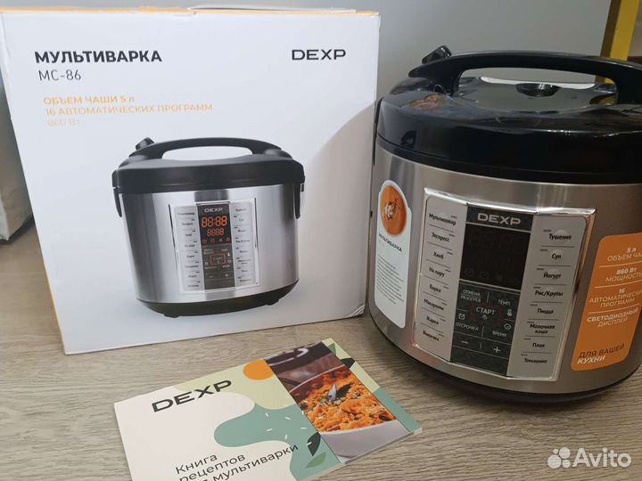 Новая мультиварка Dexp