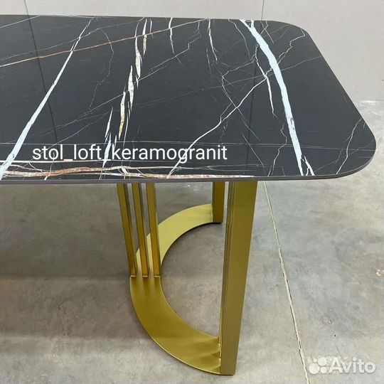 Стол из керамогранита