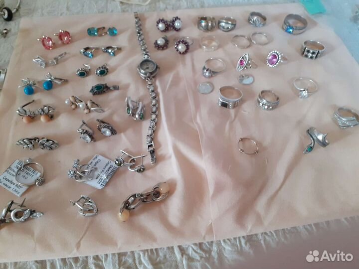 Кресты,цепи,кольца из серебра- в ассортименте