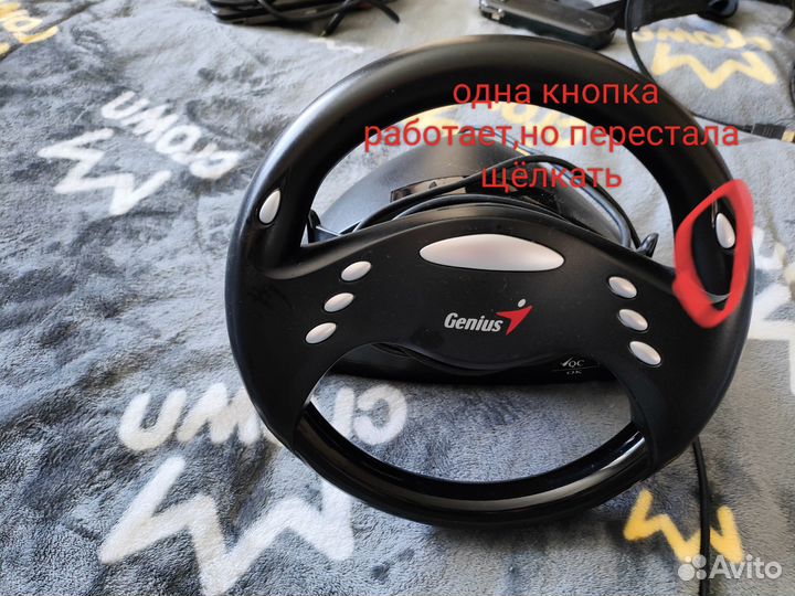 Руль Genius Speed Wheel 3SE без педалей