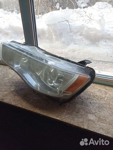 Фара левая mitsubishi outlander