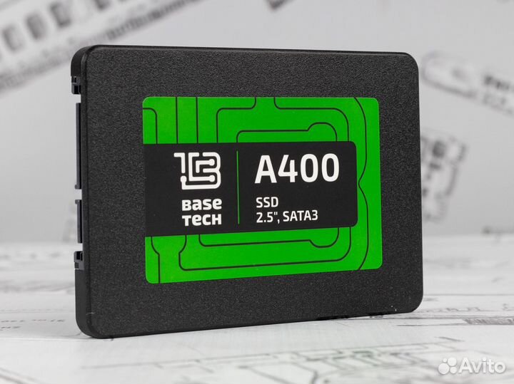 Твердотельный накопитель (SSD) BaseTech A400 120