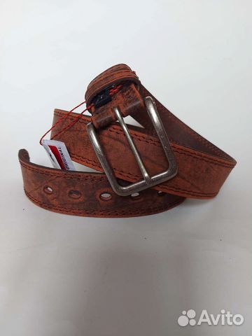 Мужской кожаный ремень