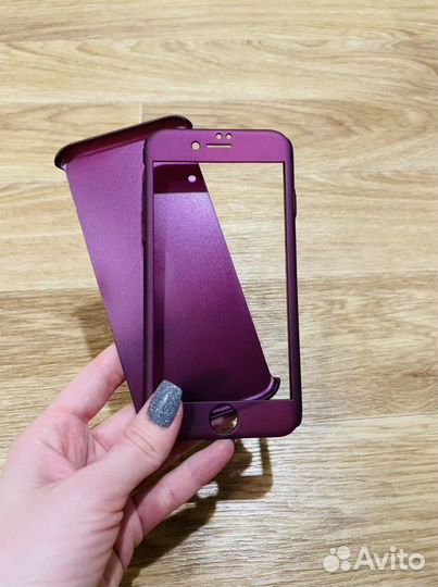 Чехол на iPhone 7. Фиолетовый