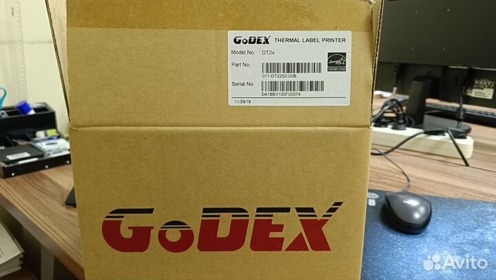 Термопринтер Godex DT2x
