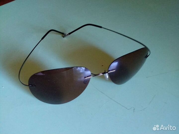 Солнцезащитные безоправные очки Силуэт