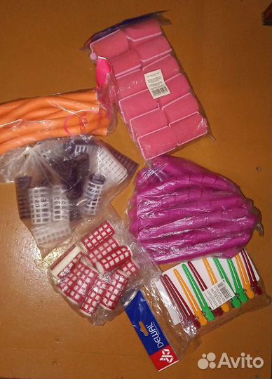 Бигуди пакетом