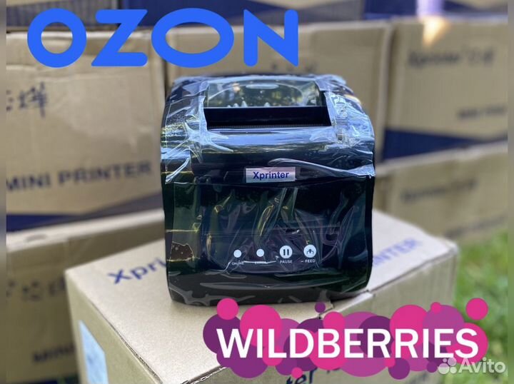 Термопринтер xprinter xp 365b Доставка