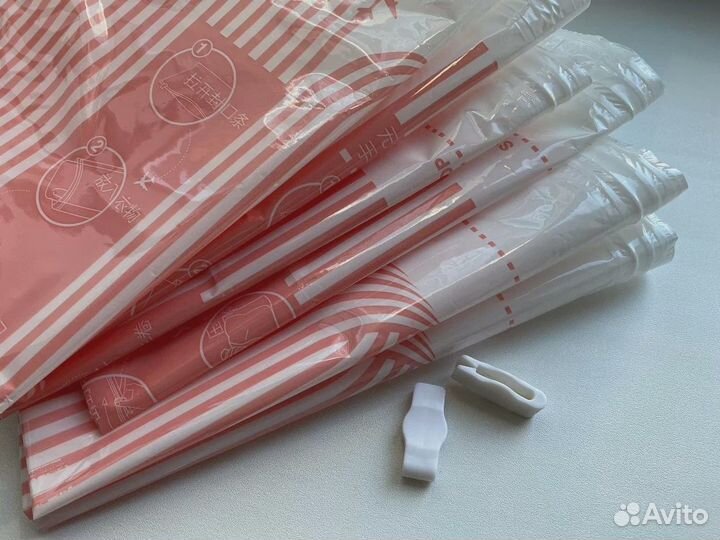 Вакуумные пакеты для вещей 6 штук, дорожные