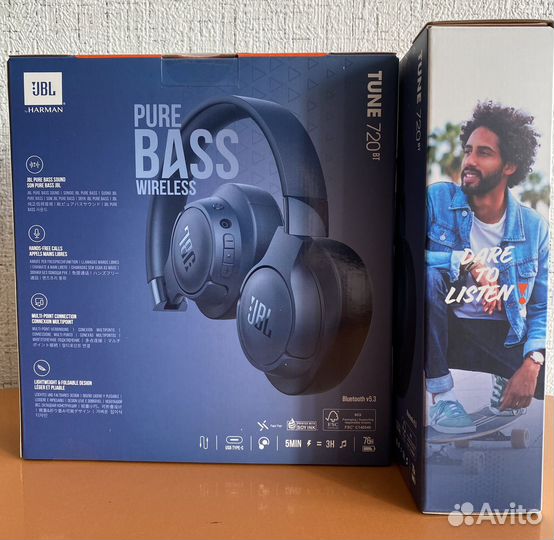 Наушники JBL Tune 720BT новые