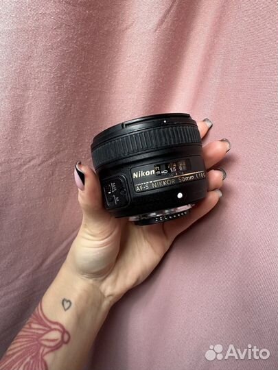 Объектив Nikon 50mm f 1.8G AF-S nikkor