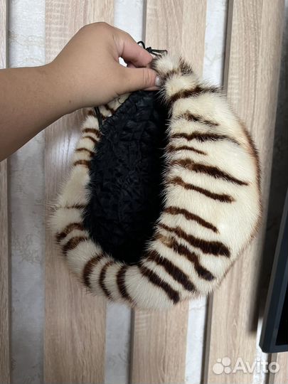 Шапка норковая женская