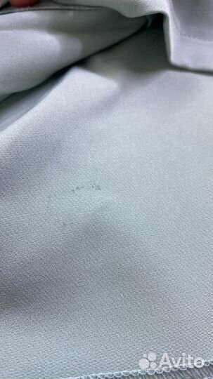 Комбинезон с широким поясом фисташковый XS