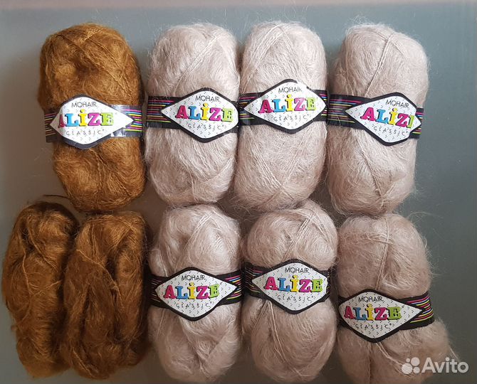 Пряжа Alize Mohair Classic, Турция