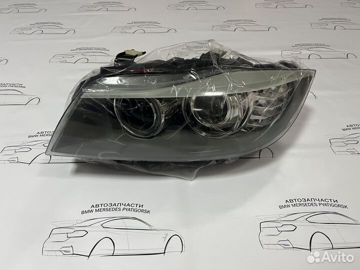 Левая фара BMW E90 рестайлинг ксенон новая