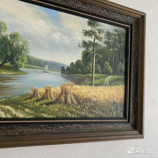 Картина маслом на холсте пейзаж