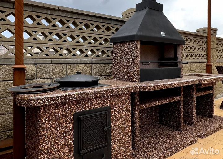 Печь под казан