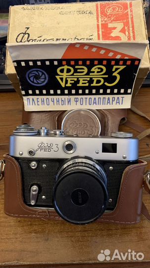 Пленочный фотоаппарат фэд 3