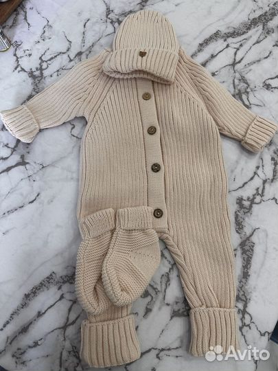 Костюм вязанный детский