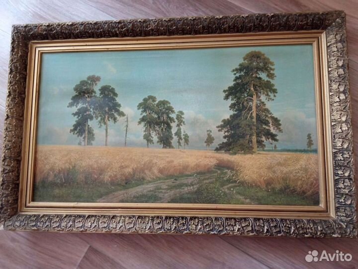 Старая старинная картина