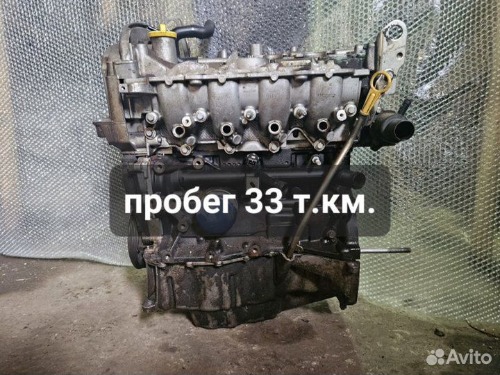 Двигатель Renault Duster 1 1.6 K4MA690 MT 2WD 2013
