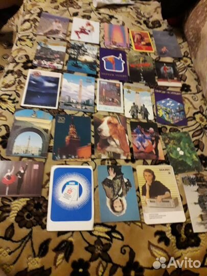 Календарики СССР