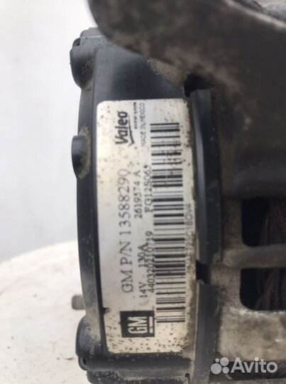 Генератор Opel astra j 1.4 turbo