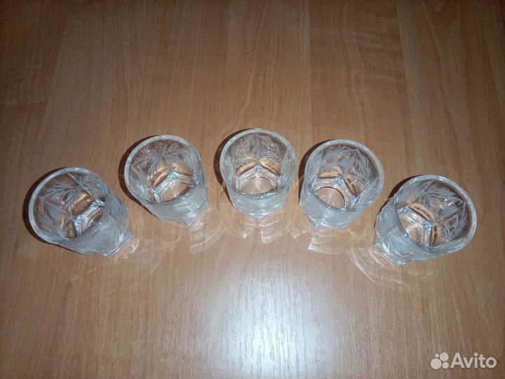 Стопки хрустальные СССР