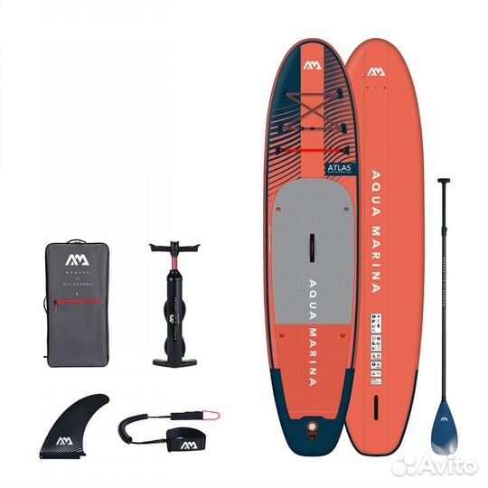 Надувная доска для SUP с веслом Atlas 12.0