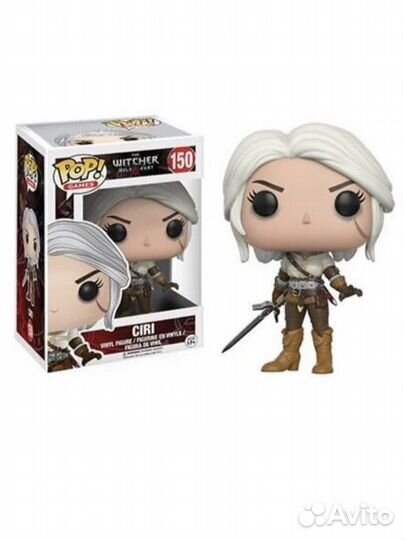 Funko pop the witcher Ciri 150, Цирри, Ведьмак 3